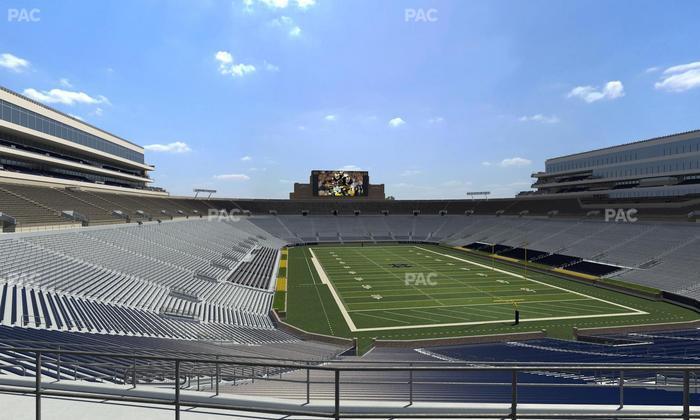 Notre Dame Stadium - Section 103 Seat View