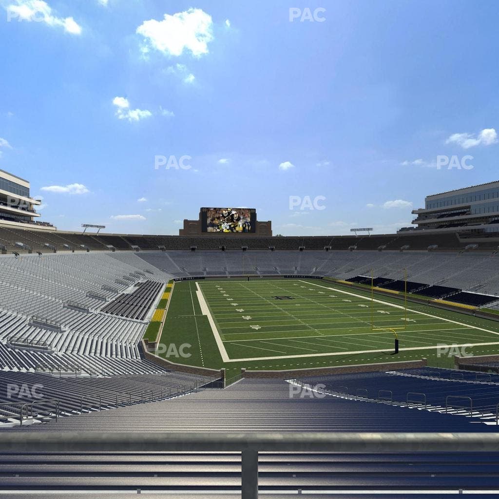 Notre Dame Stadium - Section 103 Seat View