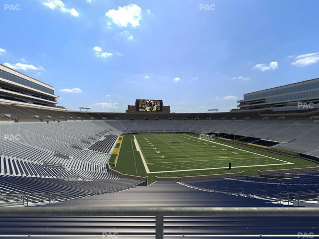 Notre Dame Stadium - Section 103 Seat View