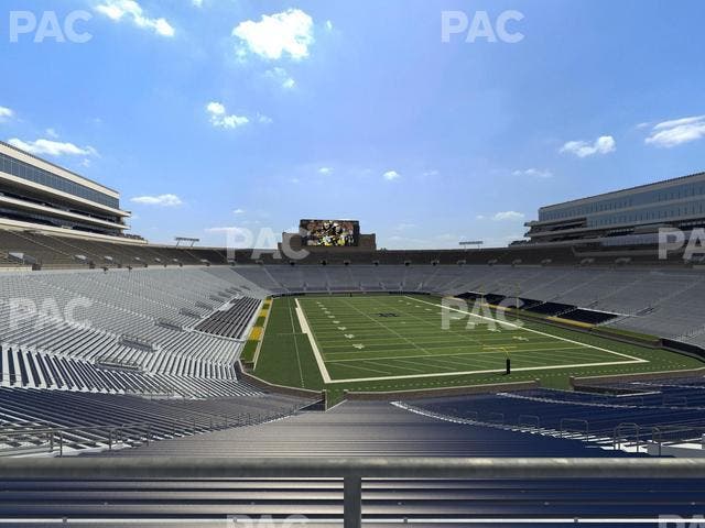 Notre Dame Stadium - Section 103 Seat View