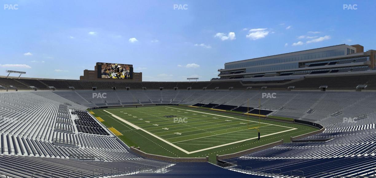 Notre Dame Stadium - Section 104 Seat View