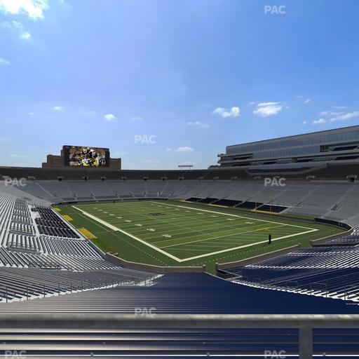 Notre Dame Stadium - Section 104 Seat View
