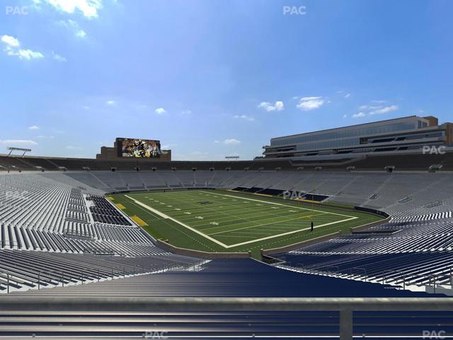 Notre Dame Stadium - Section 104 Seat View