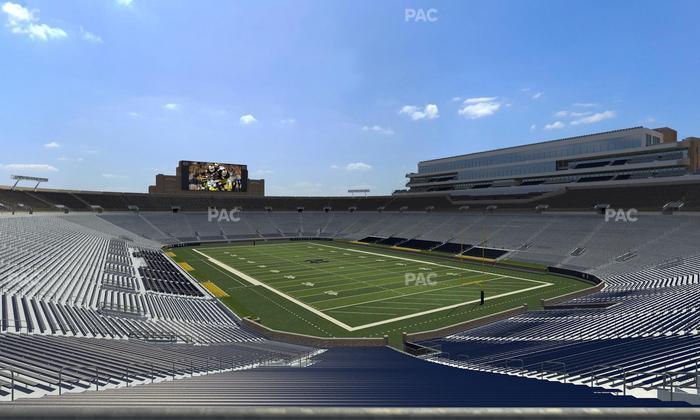 Notre Dame Stadium - Section 104 Seat View