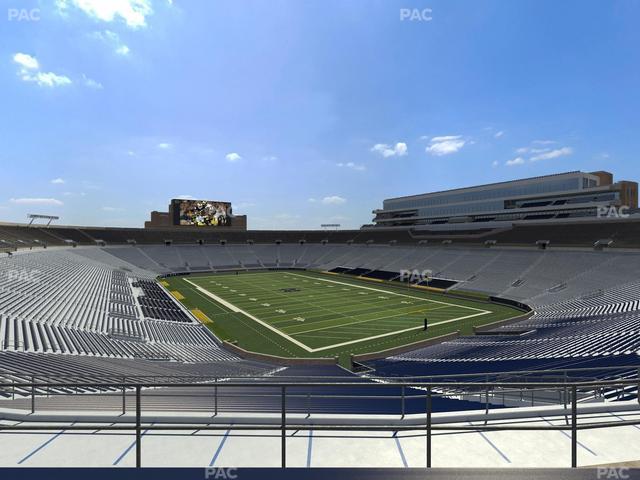 Notre Dame Stadium - Section 104 Seat View