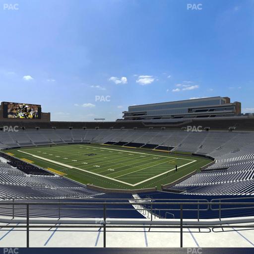 Notre Dame Stadium - Section 105 Seat View