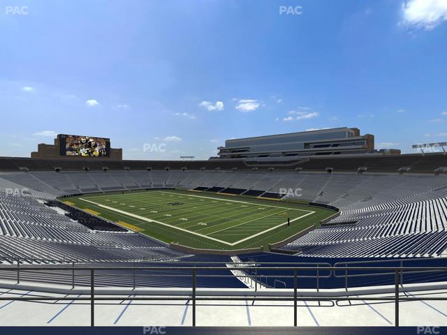 Notre Dame Stadium - Section 105 Seat View