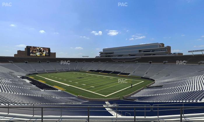 Notre Dame Stadium - Section 105 Seat View