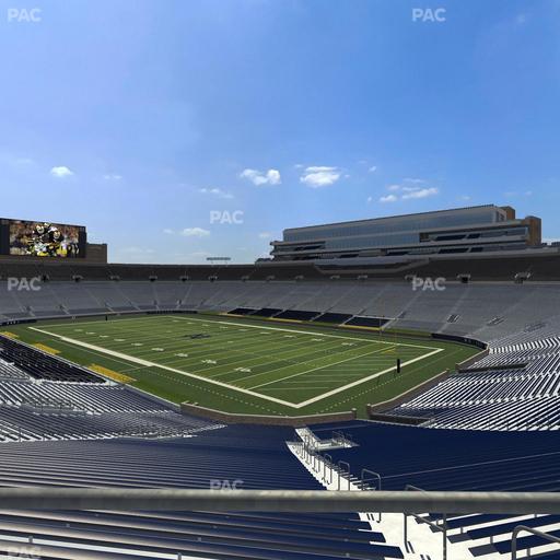 Notre Dame Stadium - Section 105 Seat View