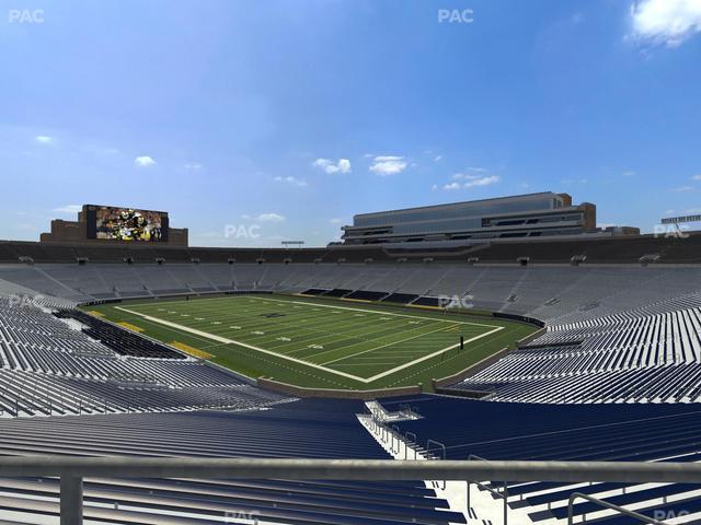 Notre Dame Stadium - Section 105 Seat View
