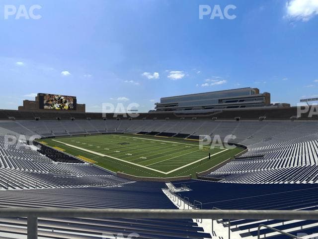 Notre Dame Stadium - Section 105 Seat View