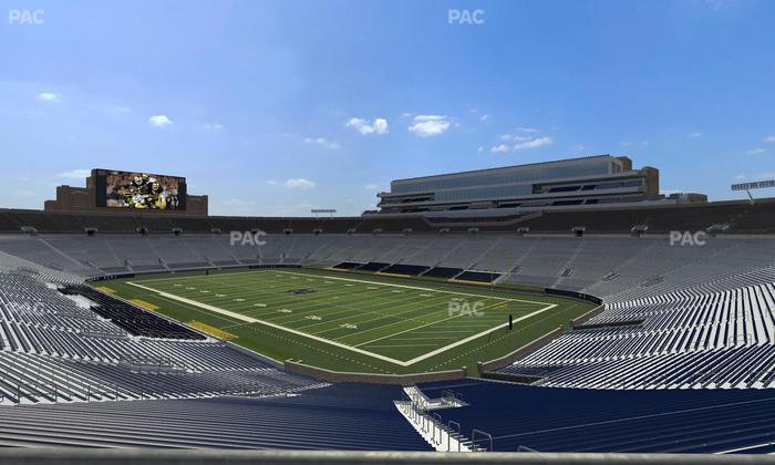 Notre Dame Stadium - Section 105 Seat View