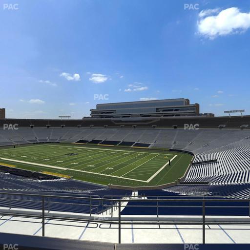 Notre Dame Stadium - Section 106 Seat View