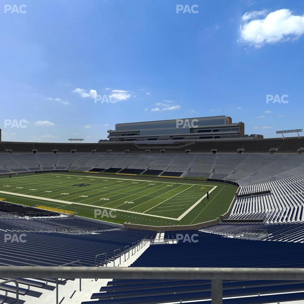 Notre Dame Stadium - Section 106 Seat View
