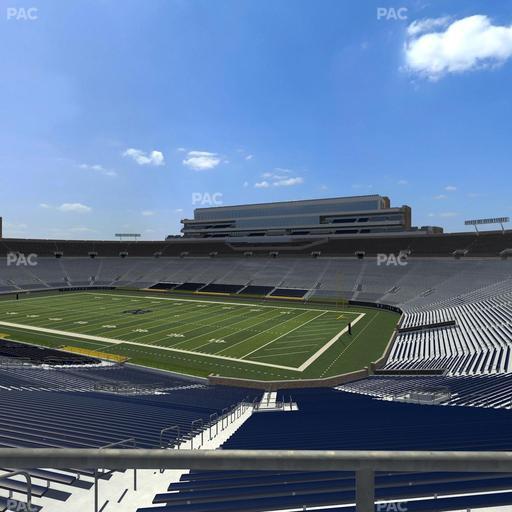 Notre Dame Stadium - Section 106 Seat View