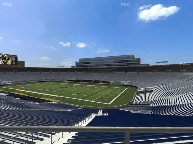 Notre Dame Stadium - Section 106 Seat View