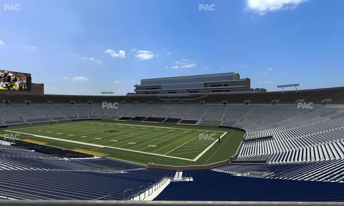 Notre Dame Stadium - Section 106 Seat View