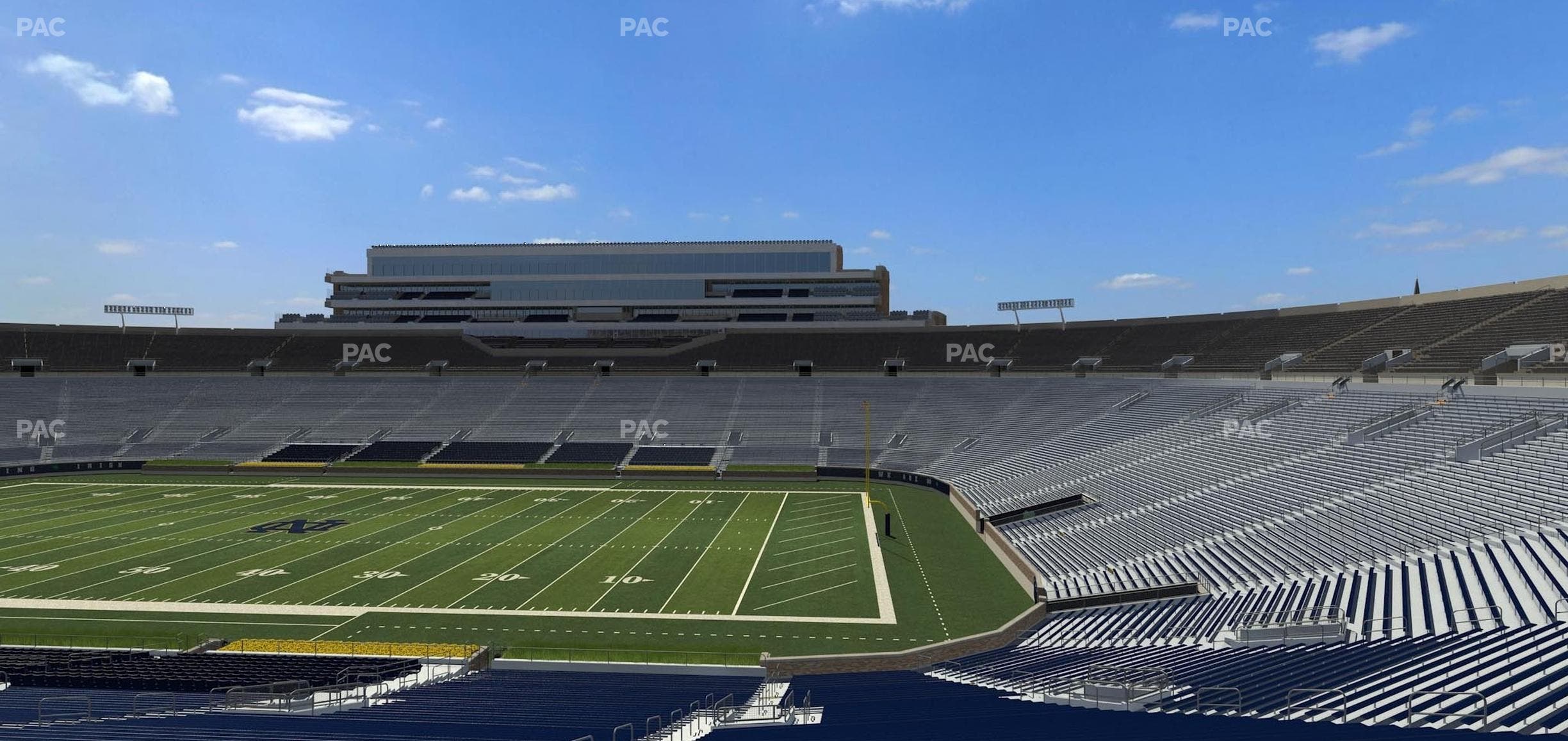 Notre Dame Stadium - Section 107 Seat View