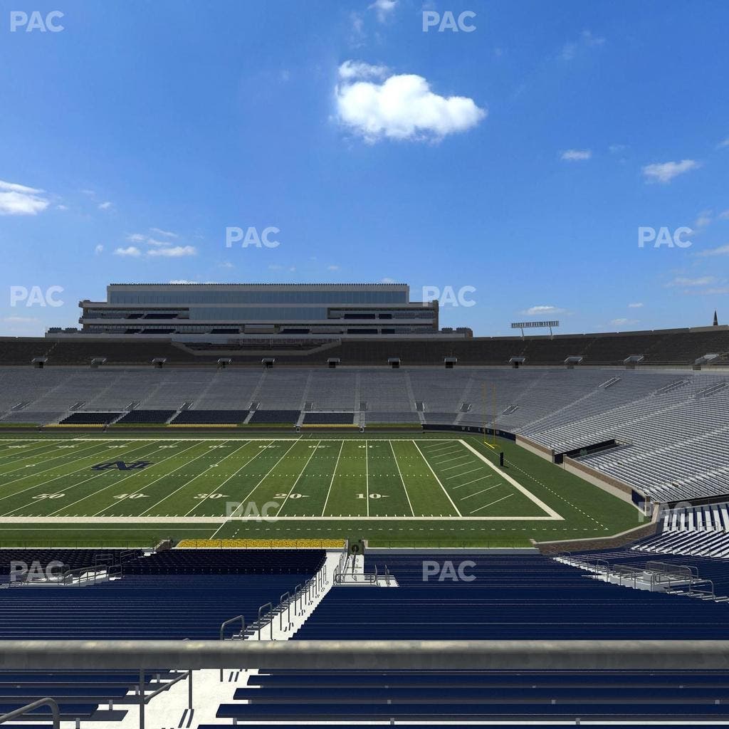Notre Dame Stadium - Section 108 Seat View