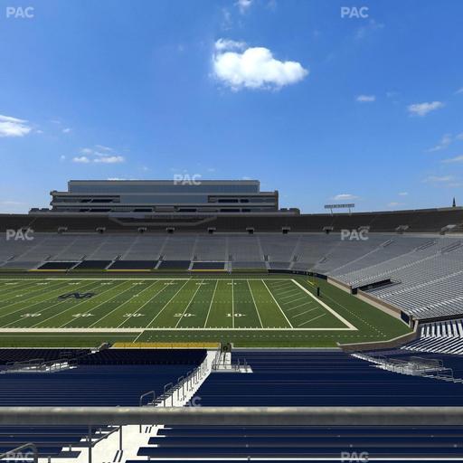 Notre Dame Stadium - Section 108 Seat View