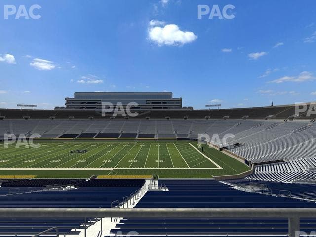 Notre Dame Stadium - Section 108 Seat View