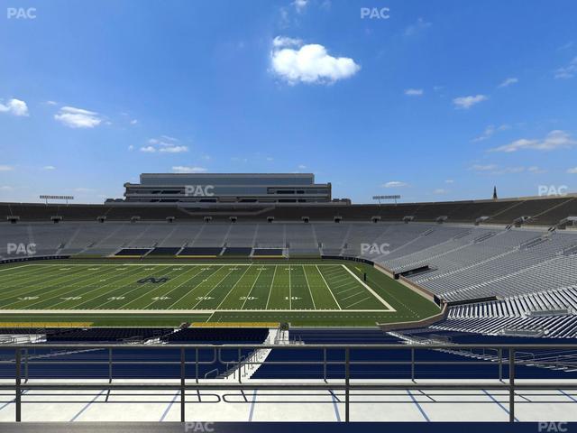 Notre Dame Stadium - Section 108 Seat View