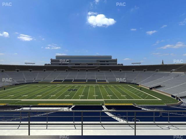 Notre Dame Stadium - Section 109 Seat View