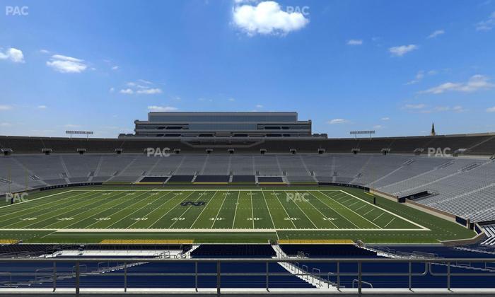 Notre Dame Stadium - Section 109 Seat View