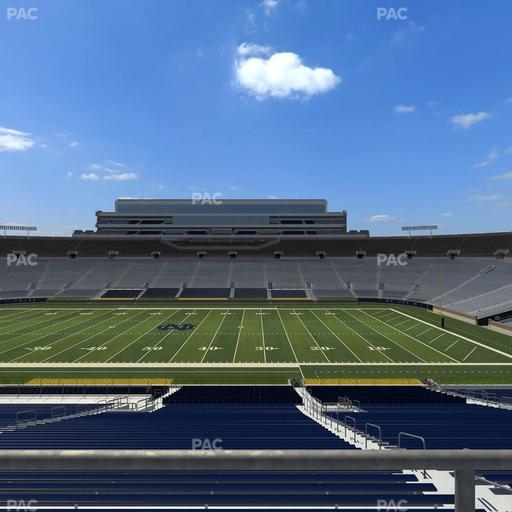 Notre Dame Stadium - Section 109 Seat View