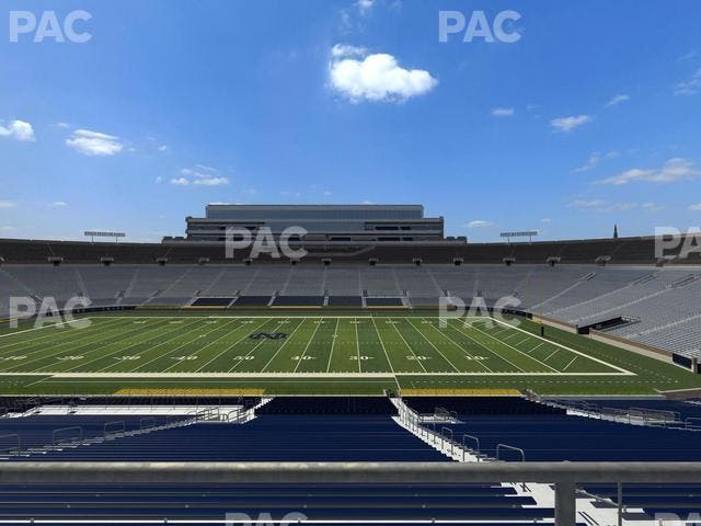 Notre Dame Stadium - Section 109 Seat View