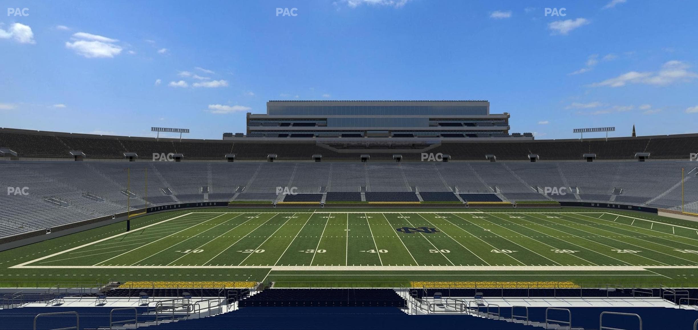 Notre Dame Stadium - Section 11 Seat View