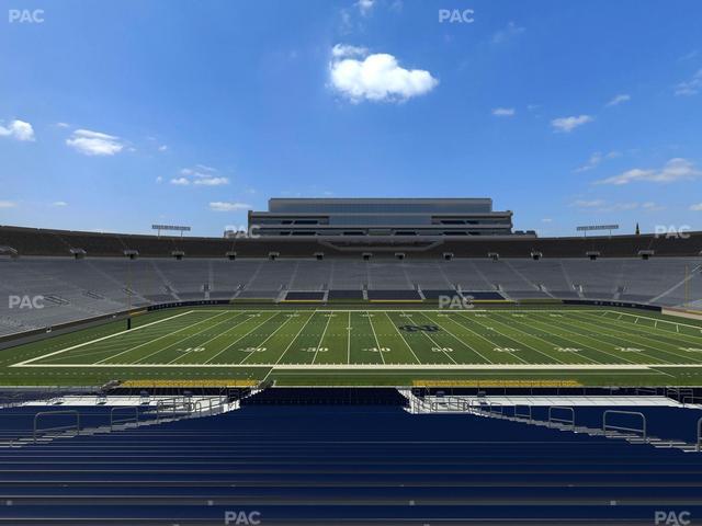Notre Dame Stadium - Section 11 Seat View