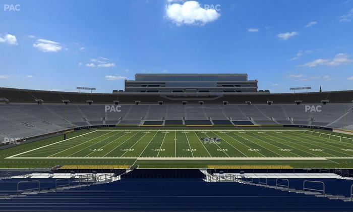 Notre Dame Stadium - Section 11 Seat View