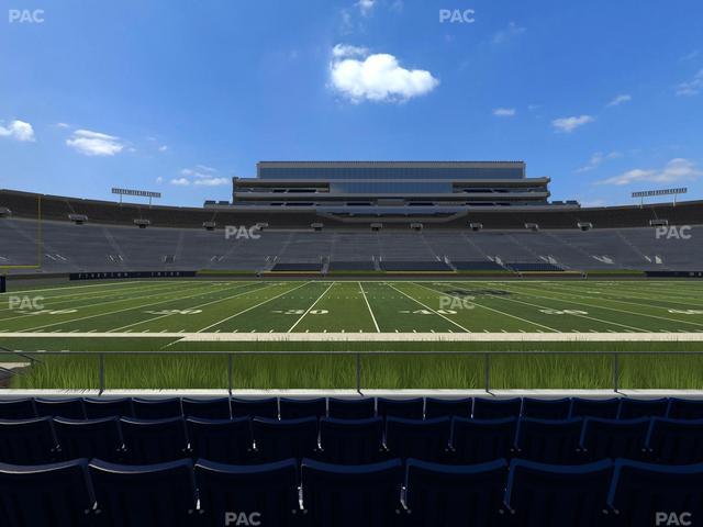 Notre Dame Stadium - Section 11 Seat View