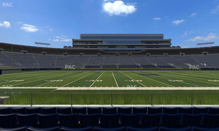 Notre Dame Stadium - Section 11 Seat View