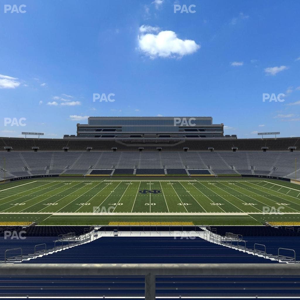 Notre Dame Stadium - Section 110 Seat View