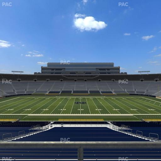 Notre Dame Stadium - Section 110 Seat View
