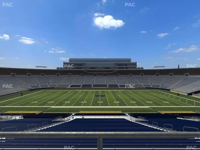 Notre Dame Stadium - Section 110 Seat View