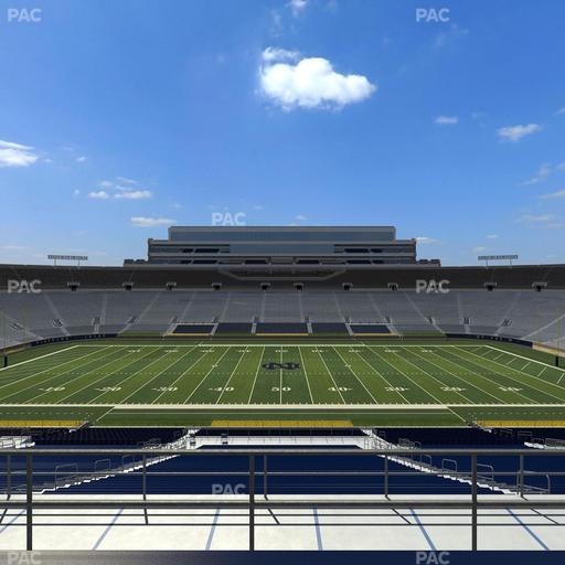 Notre Dame Stadium - Section 110 Seat View