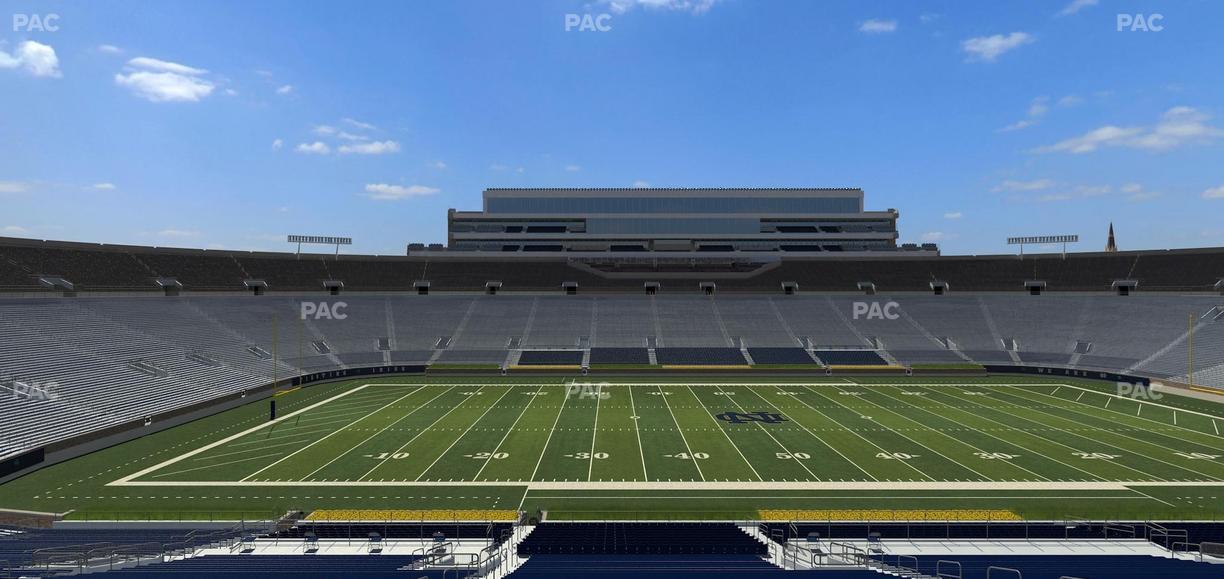 Notre Dame Stadium - Section 111 Seat View