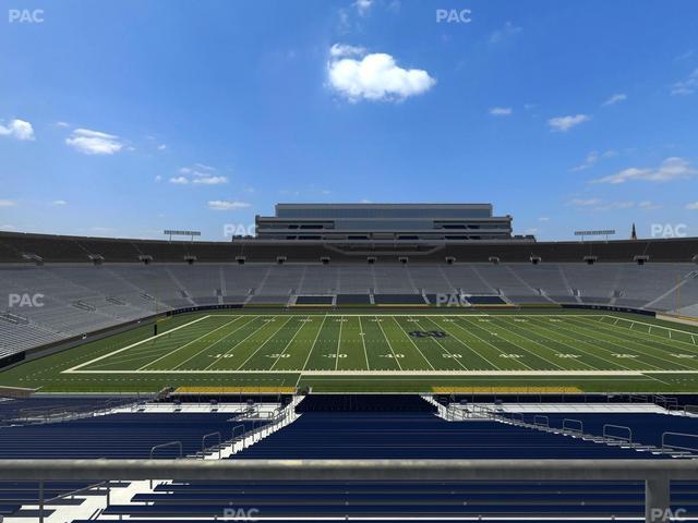 Notre Dame Stadium - Section 111 Seat View