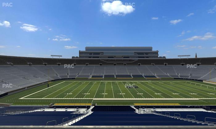 Notre Dame Stadium - Section 111 Seat View