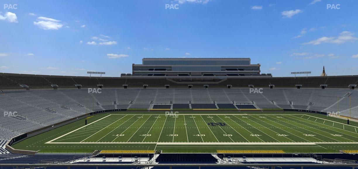 Notre Dame Stadium - Section 111 Seat View