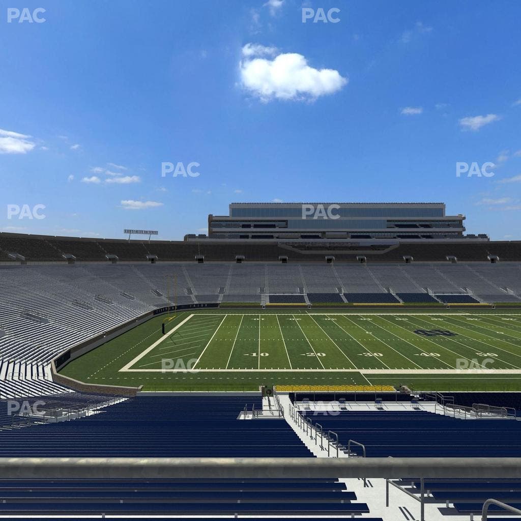 Notre Dame Stadium - Section 112 Seat View