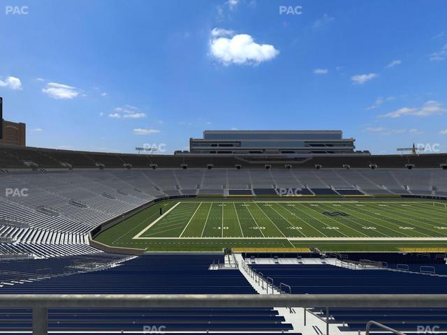 Notre Dame Stadium - Section 112 Seat View