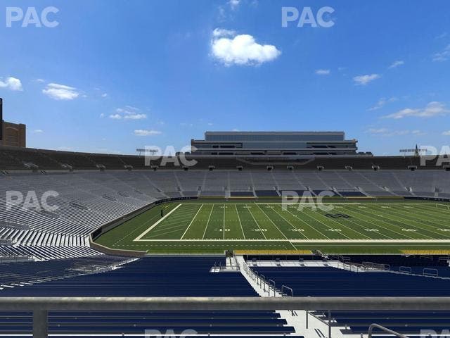 Notre Dame Stadium - Section 112 Seat View
