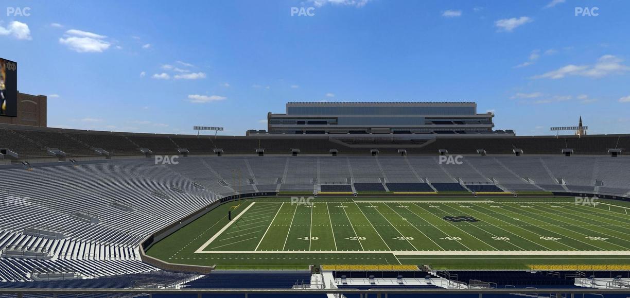 Notre Dame Stadium - Section 112 Seat View