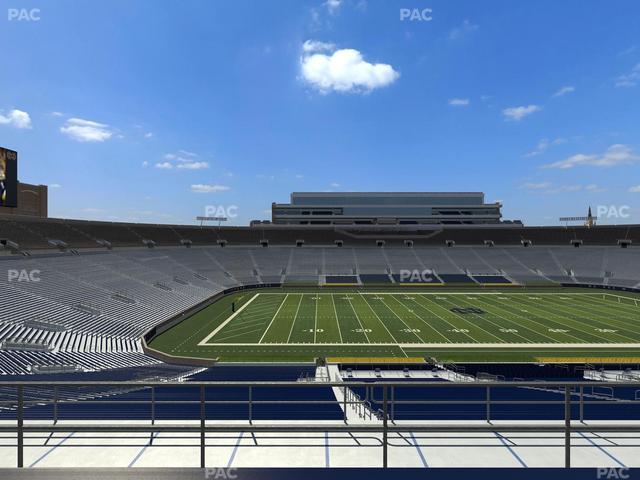 Notre Dame Stadium - Section 112 Seat View