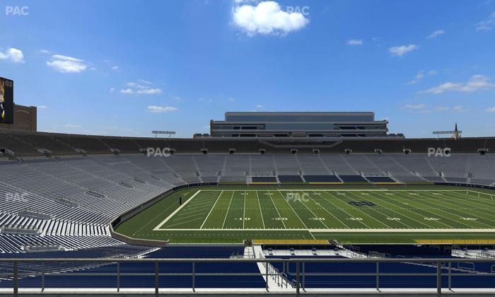 Notre Dame Stadium - Section 112 Seat View