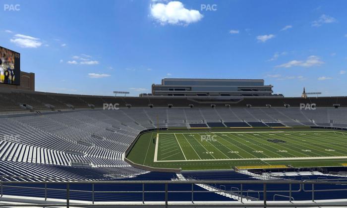 Notre Dame Stadium - Section 113 Seat View
